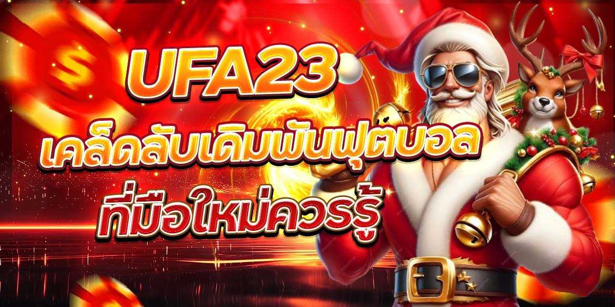 UFA23 เคล็ดลับเดิมพันฟุตบอล ที่มือใหม่ควรรู้